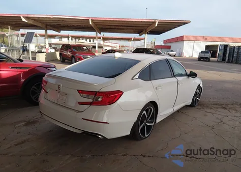 2019 Honda Accord Sport из США, поврежденный, VIN 1HGCV1F36KA124763